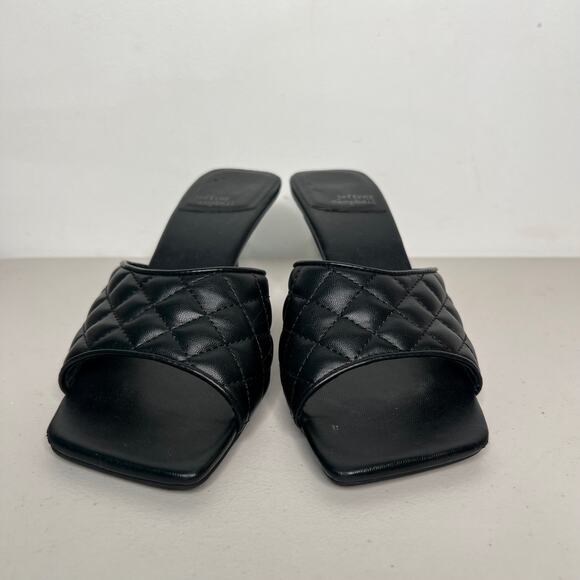 Jeffrey Campbell Quilted Mr. Big Kitten Heel Size 7.5 - Picture 6 of 9